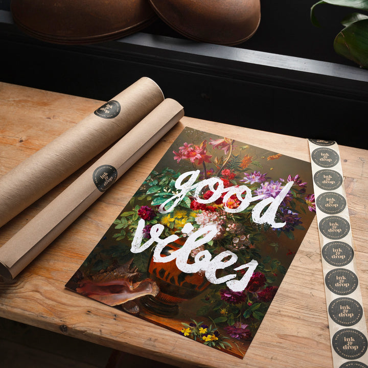 Good Vibes Art Print