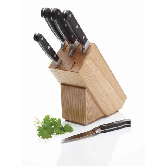 Halo Knife Block with Set of 5 Knives