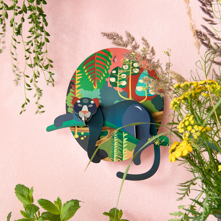 Jungle Puma 3D Model Kit