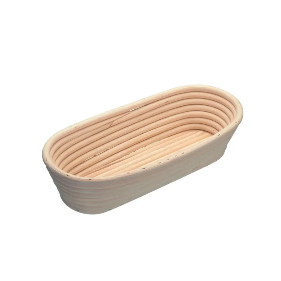 Premium Unlined Oval Banneton Bread Proofing Basket