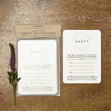 Dotty Party Invites - Quince Living 