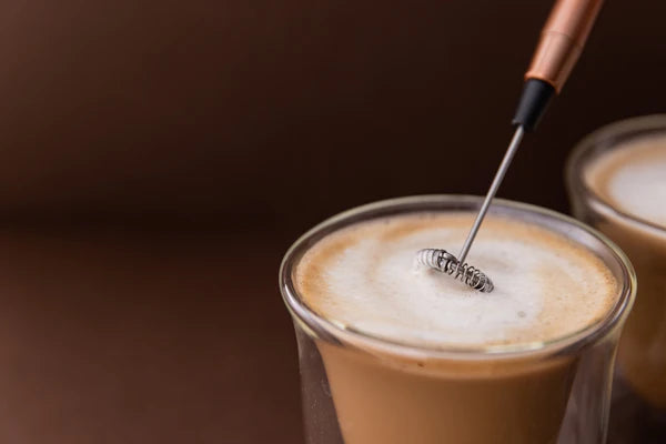 Copper Battery Powered Milk Frother