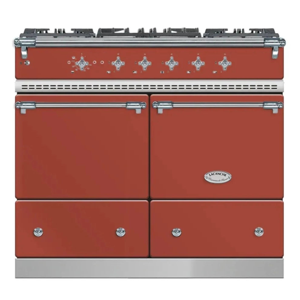 Lacanche Cluny range cooker in red 