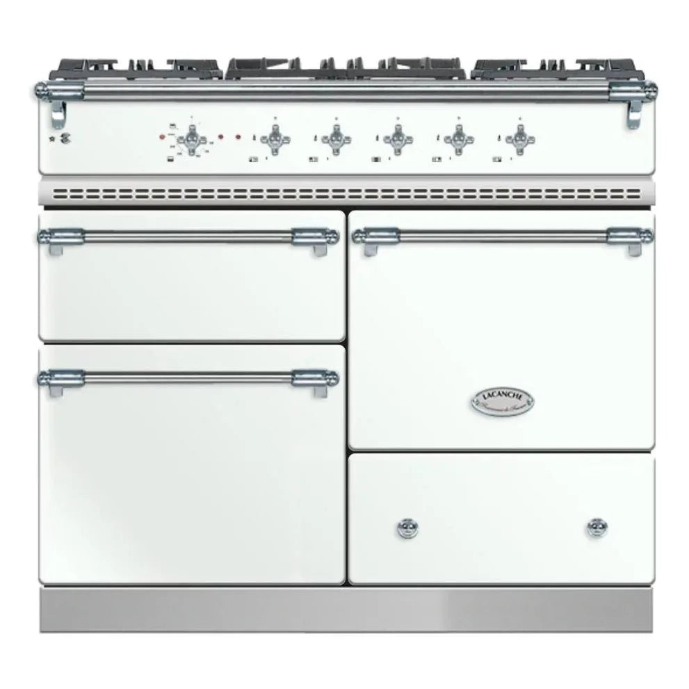 Lacanche macon range cooker in white