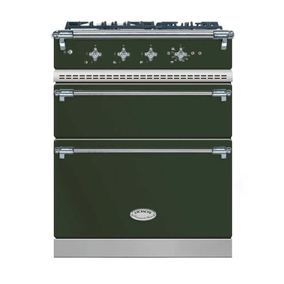 lacanche rully range cooker in green