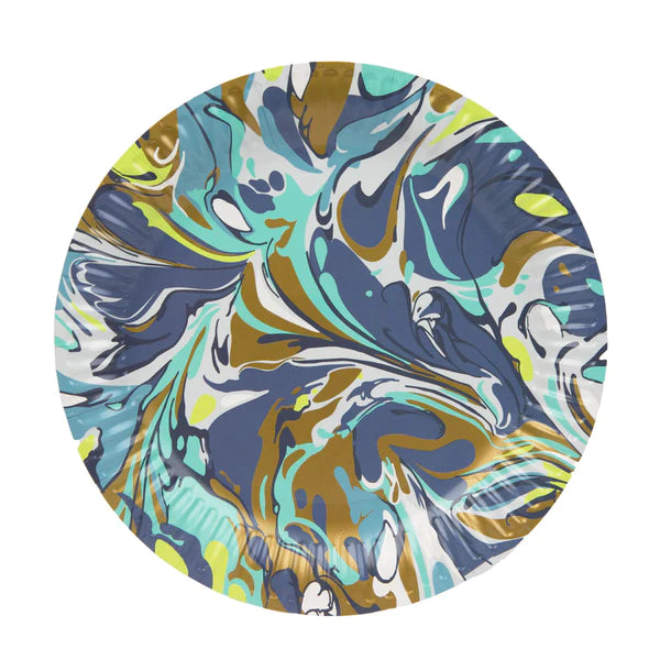 Marble Paper Plates