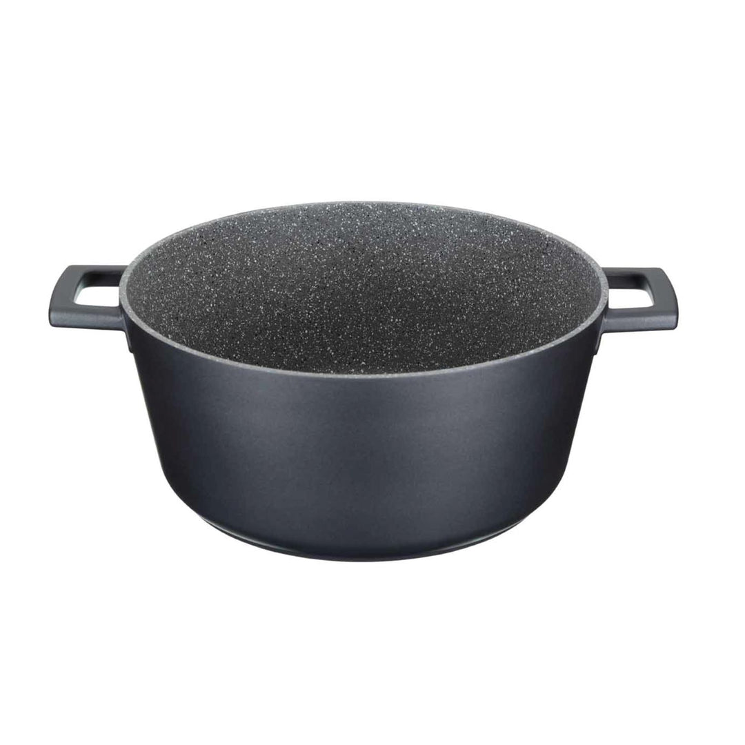 Cast Aluminium Black Casserole Dish | 5L Capacity