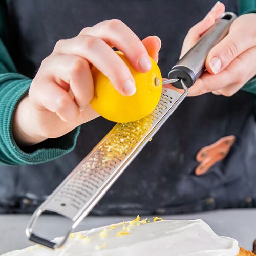 Soft Grip Stainless Steel Zester/Grater 30 cm