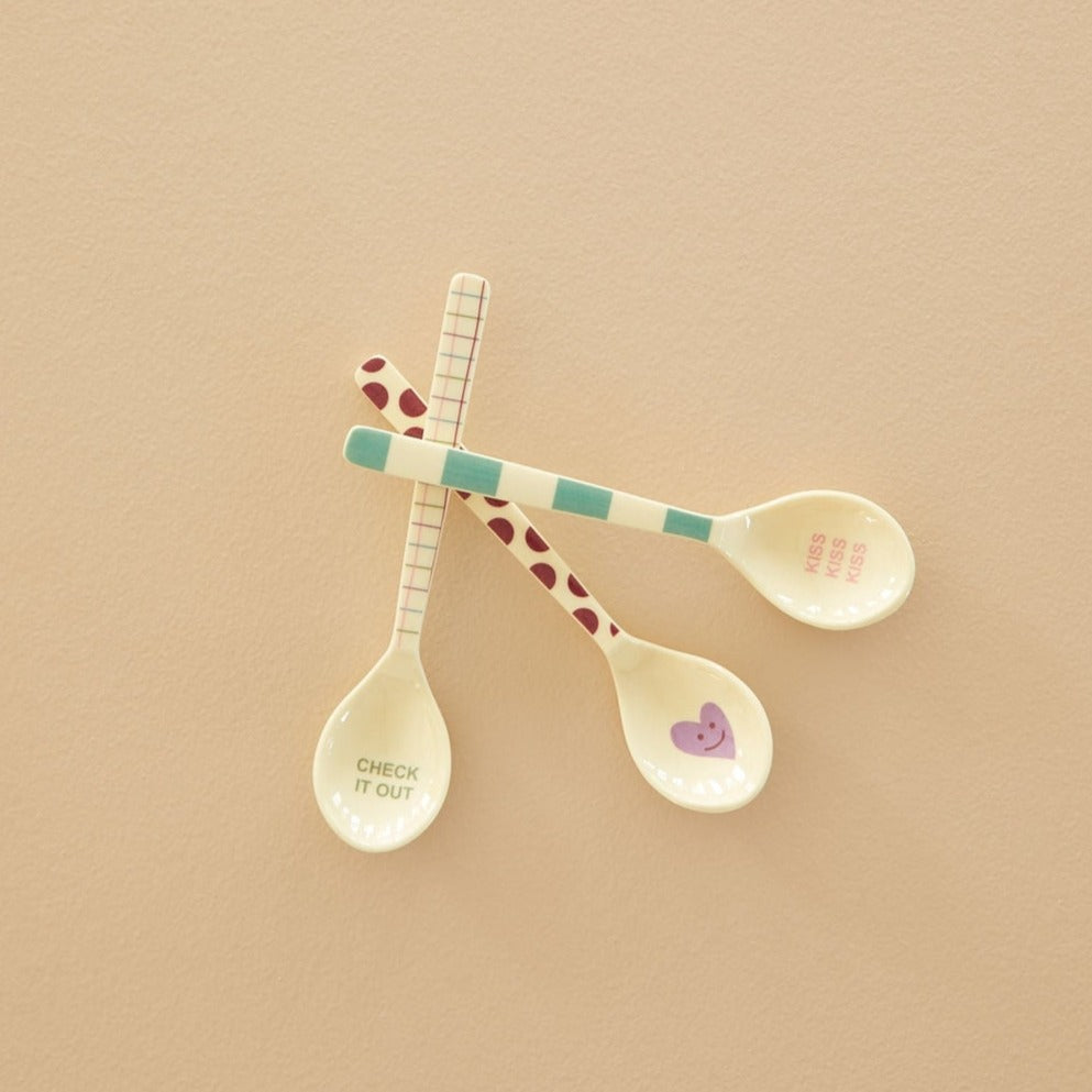 Melamine Spoon - 3 Designs
