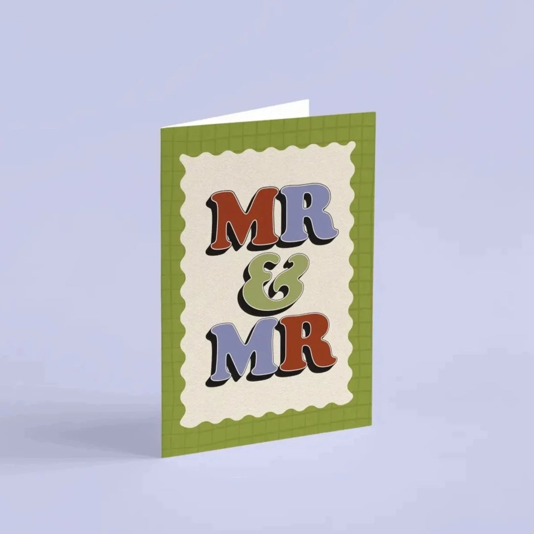 Mr & Mr Wedding Card