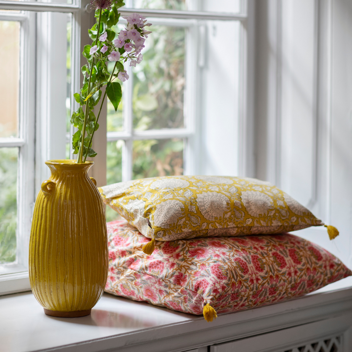 Turmeric Handmade Vase