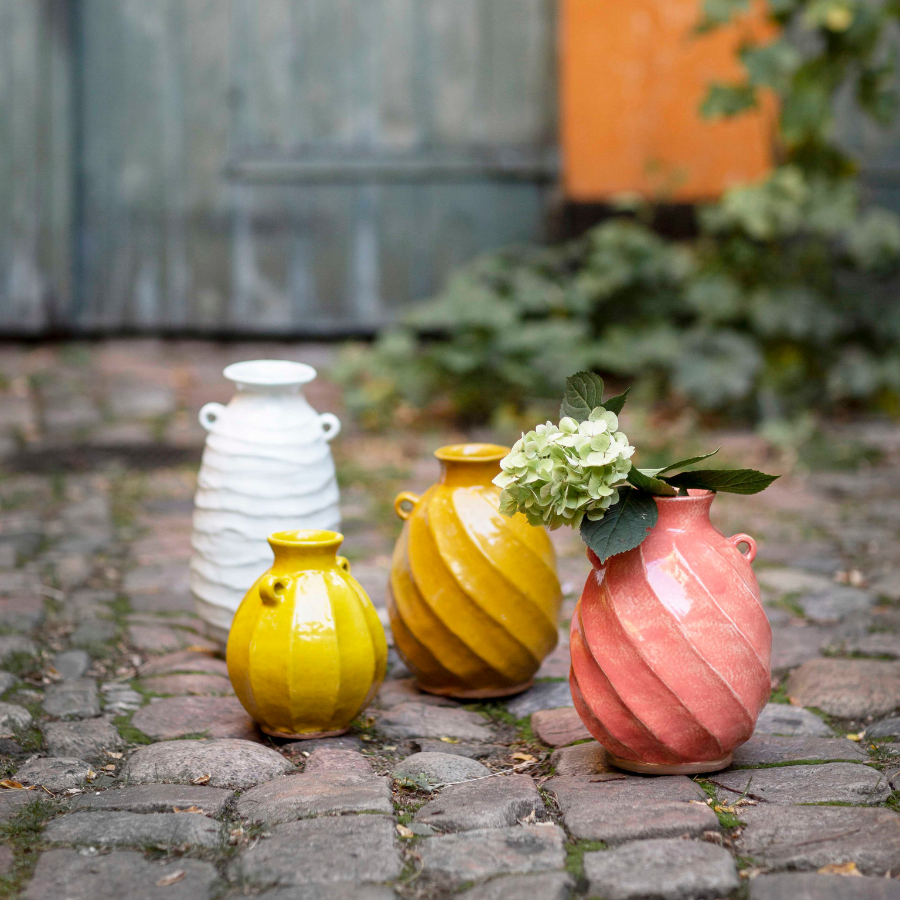 Turmeric Handmade Vase