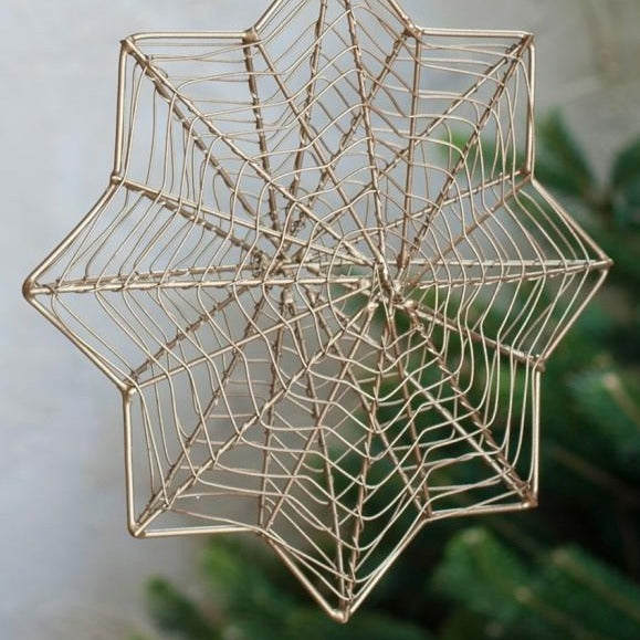 Ngoni Gold Wire Hanging Star