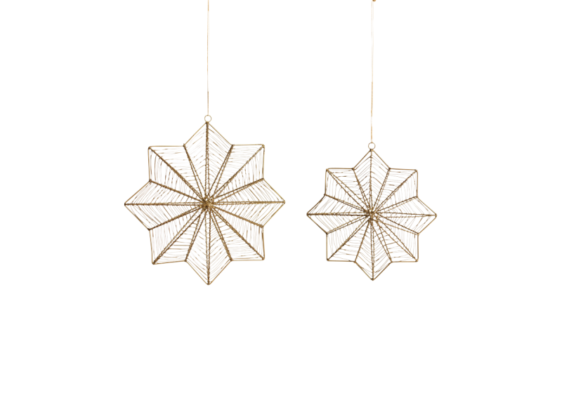 Ngoni Gold Wire Hanging Star