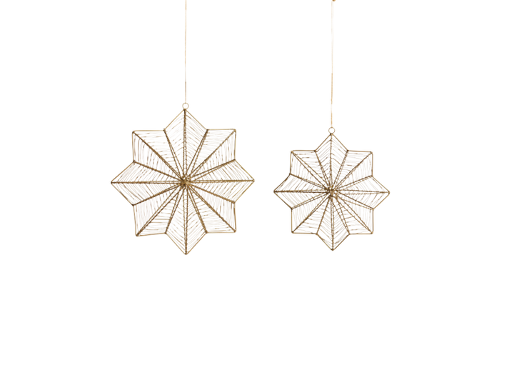 Ngoni Gold Wire Hanging Star