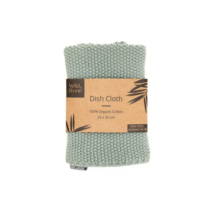 Organic Cotton Knitted Dish Cloth