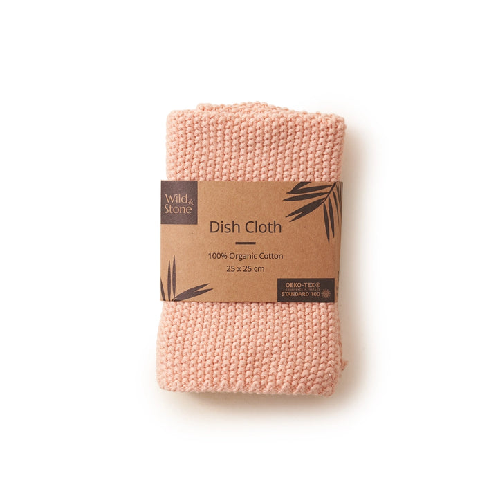 Organic Cotton Knitted Dish Cloth