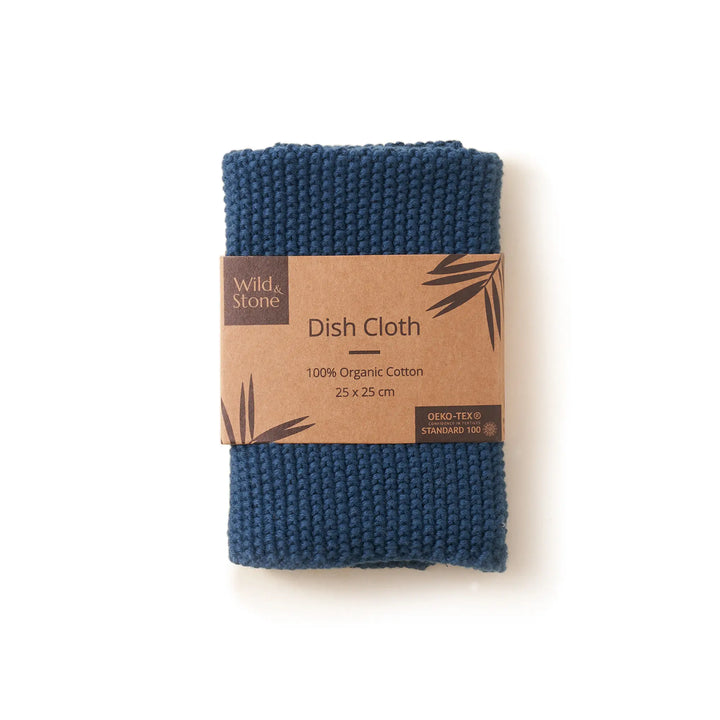 Organic Cotton Knitted Dish Cloth