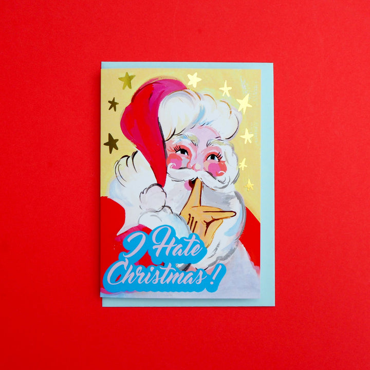 I Hate Christmas Card