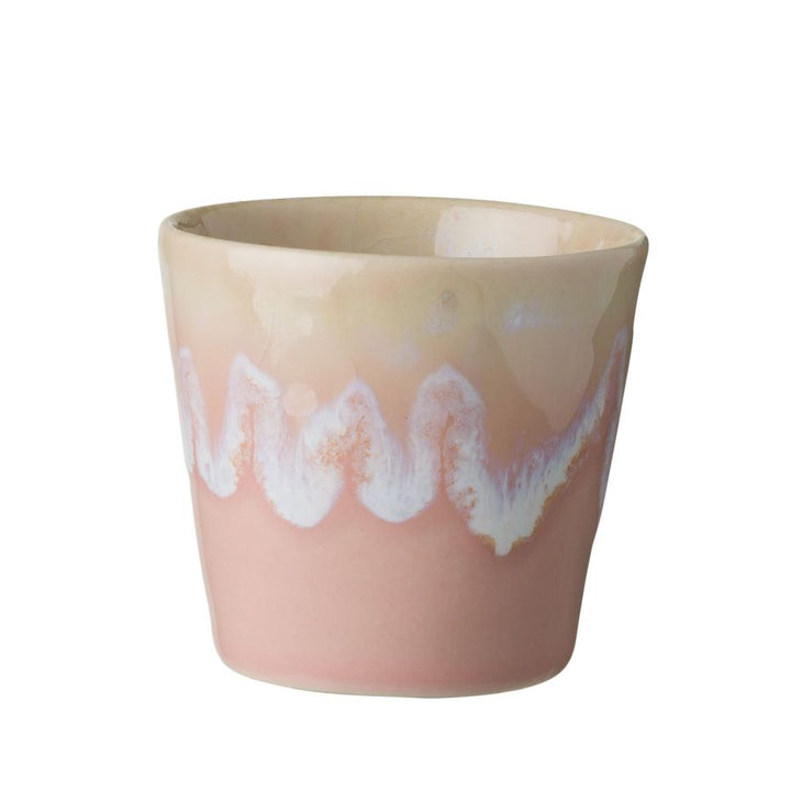 Stoneware Pink Cup - Espresso & Lungo