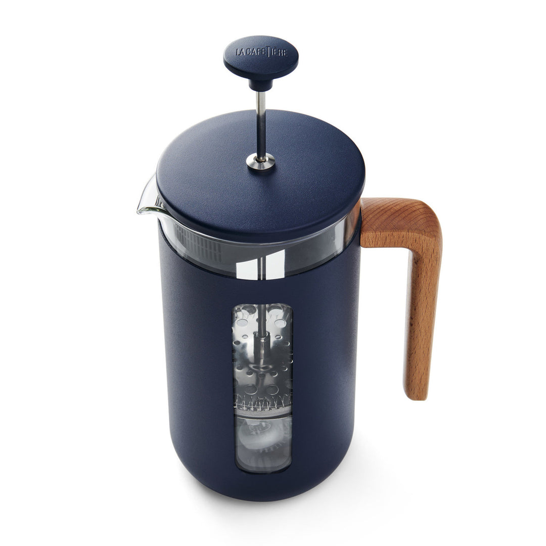 Pisa Cafetiere Navy - 8 Cup