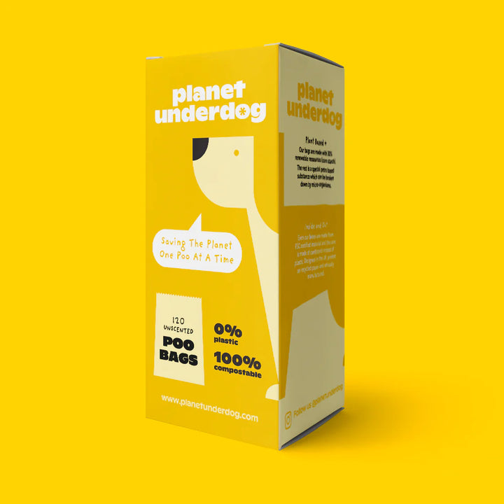 120 Compostable Poop Bags