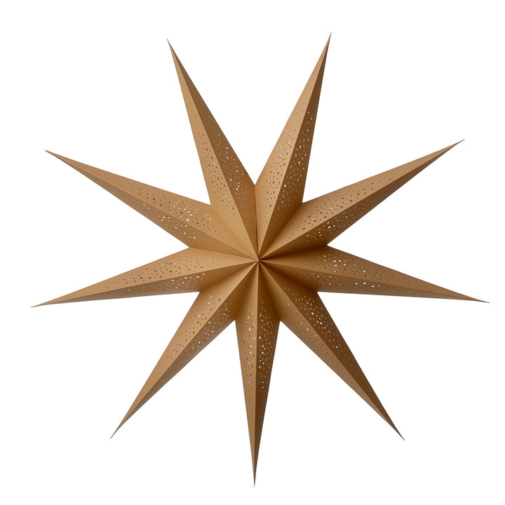 Paper Star Decoration - Milky way Ochre 80 cm