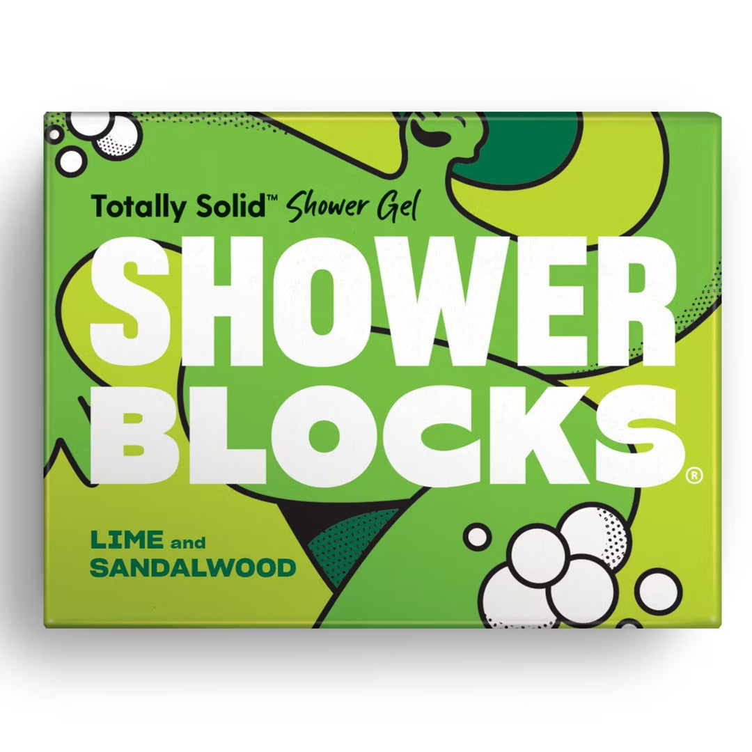 Totally Solid Shower Gel: Lime & Sandalwood