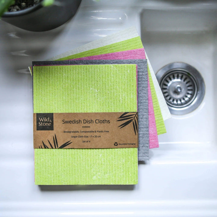 Swedish Dish Cloth - Pack of 4