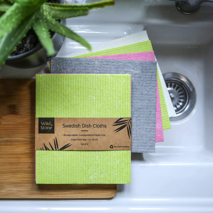 Swedish Dish Cloth - Pack of 4