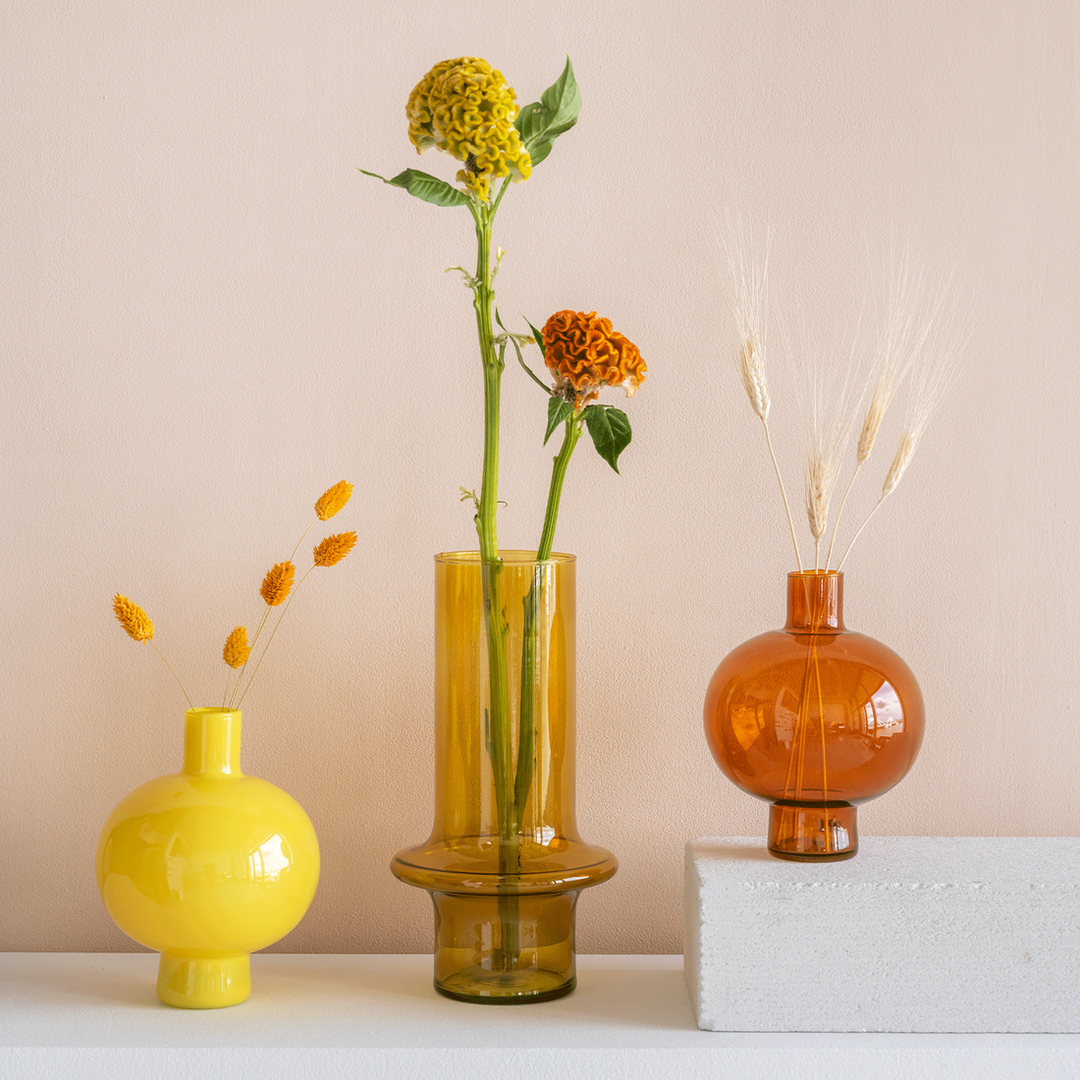Yolk Recycled Glass Vase