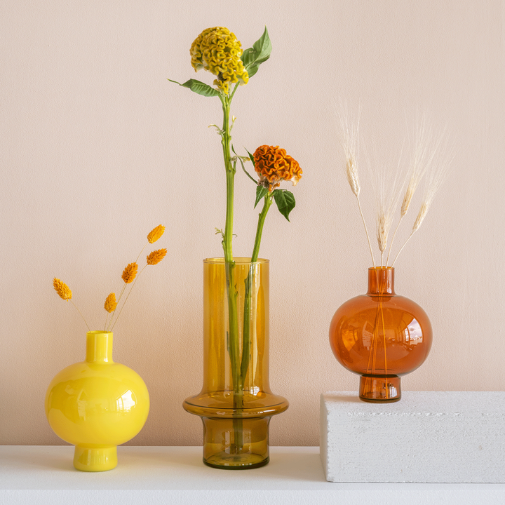 Yolk Recycled Glass Vase