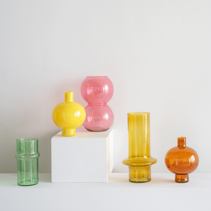 Yolk Recycled Glass Vase