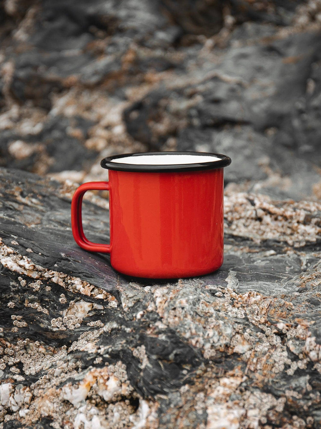 Enamel Mug in Red