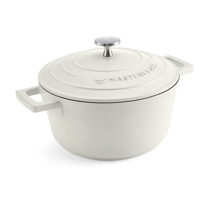 Cast Aluminium Cream Casserole Dish | 2.5L Capacity