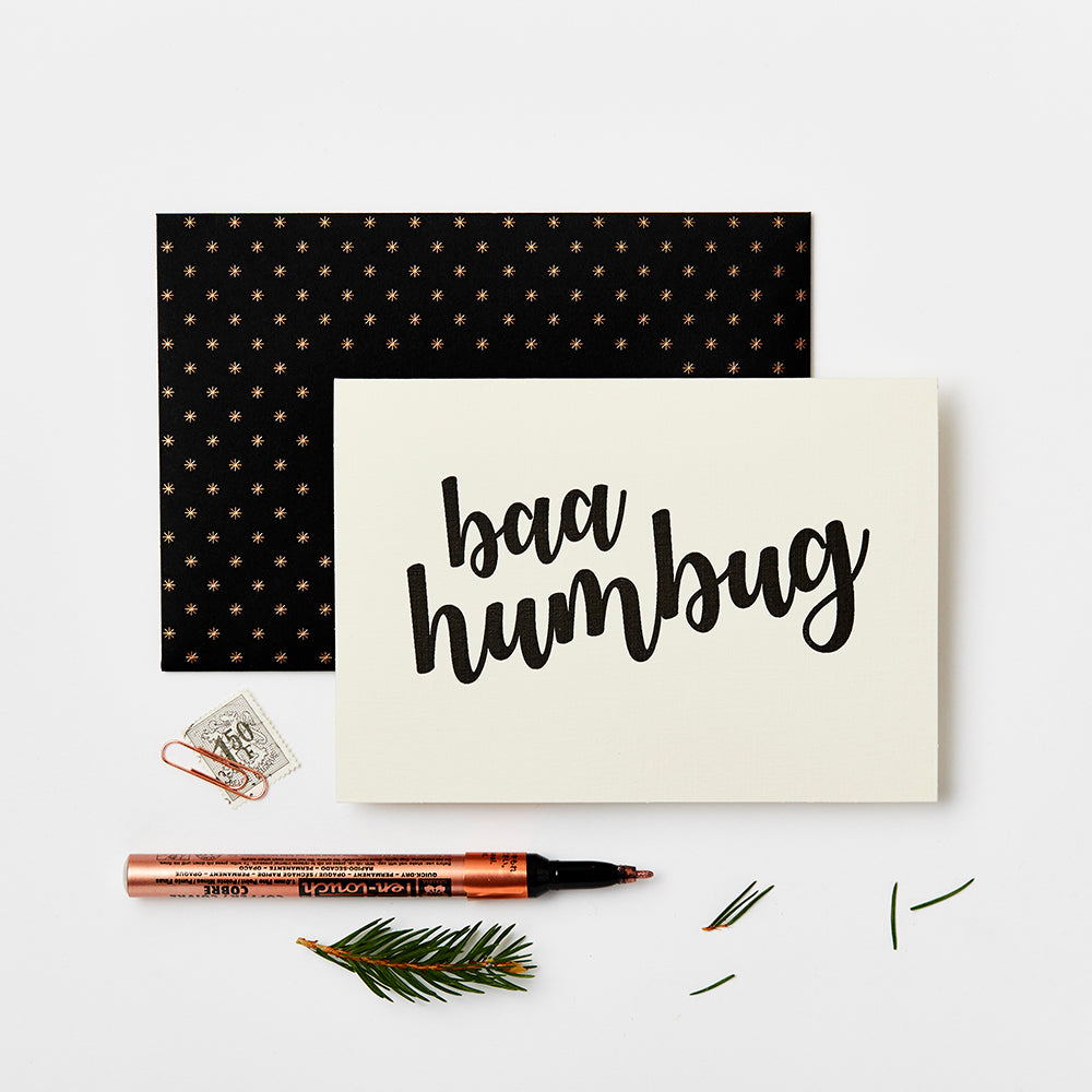 Baa Humbug Card