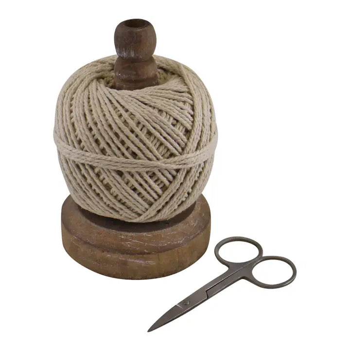 Craft Ball of String On Stand With Scissors