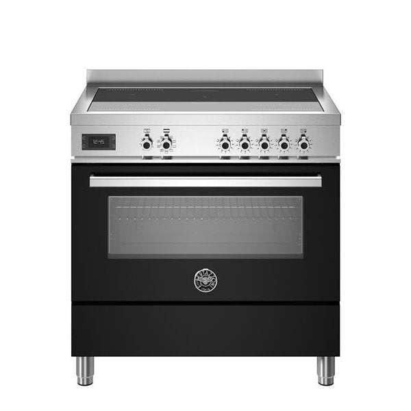 Bertazzoni Professional Series - 90 cm induction top, Electric Oven in black