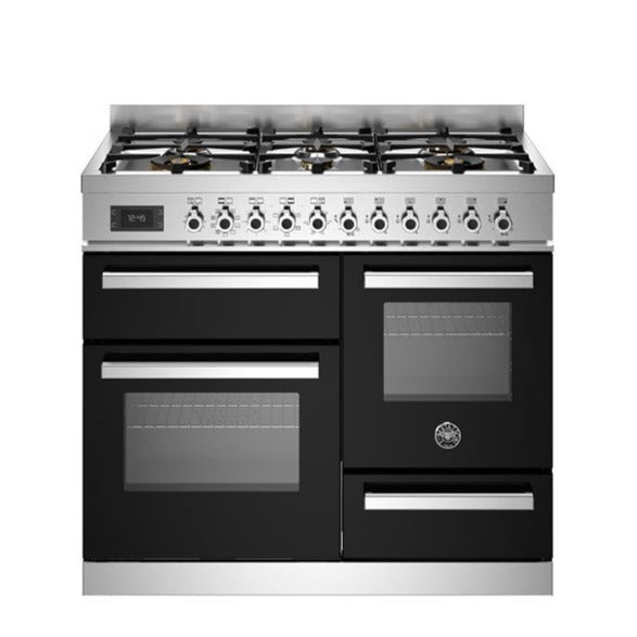 Bertazzoni Professional Series - 100 cm 6 burner electric triple oven Dual Fuel