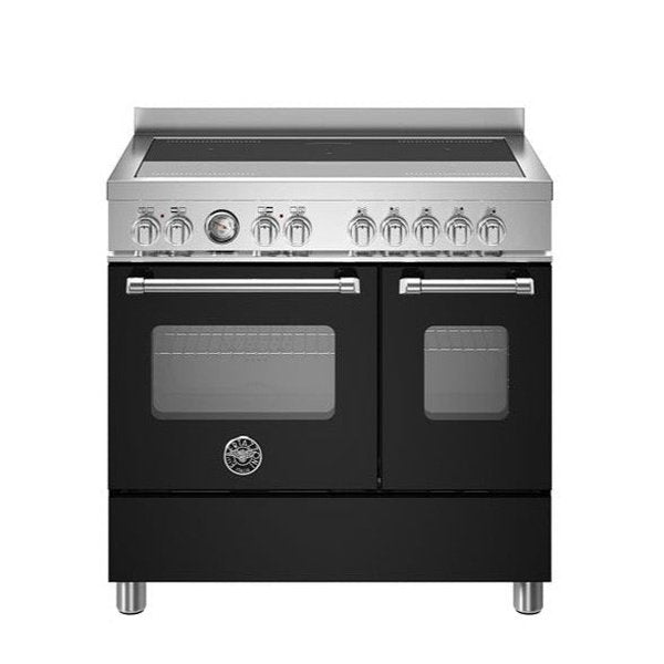 Bertazzoni Master series induction top double oven in black