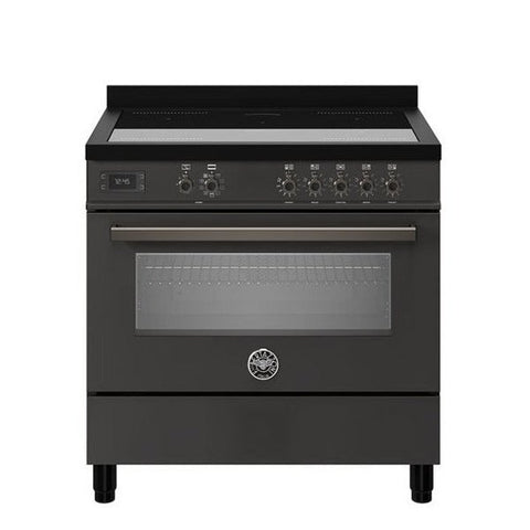 Bertazzoni Professional Series cooker in carbonio graphite