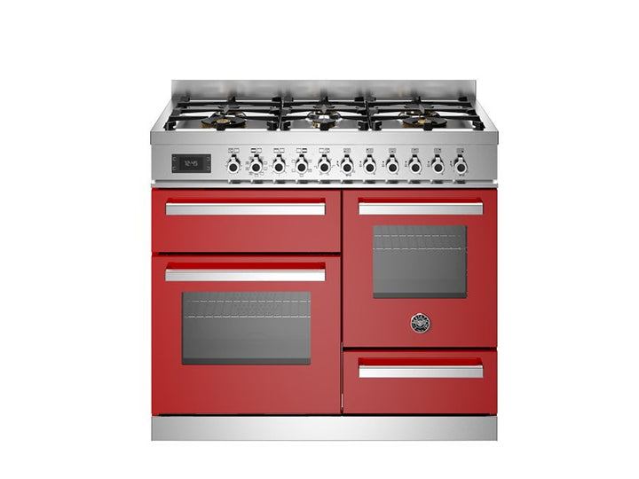 Bertazzoni Professional Series - 100 cm 6 burner electric triple oven Dual Fuel