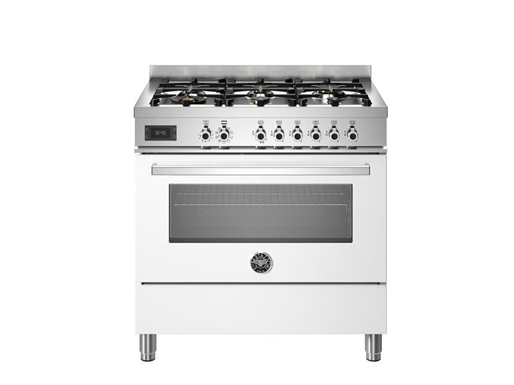 Bertazzoni Professional Series - 90 cm 6-Burner Electric Oven in white