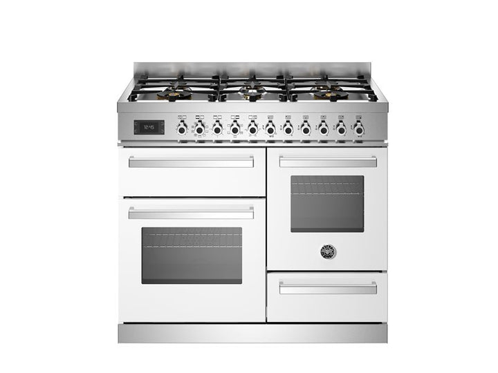 Bertazzoni Professional Series - 100 cm 6 burner electric triple oven Dual Fuel