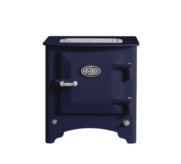 Everhot Electric Mini Stove in the colour blue