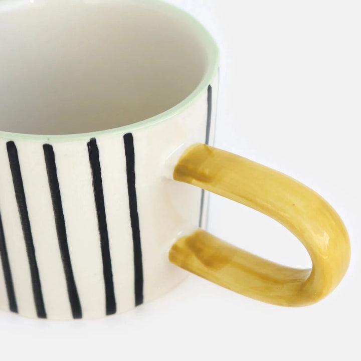 Stripe Ceramic Mug