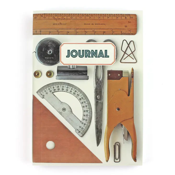 Vintage Office Journal Recycled Papers
