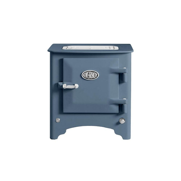 Everhot Electric Mini Stove in the colour duskyblue