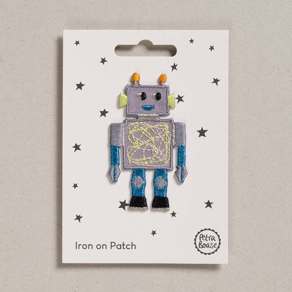 Iron on Patch: Robot