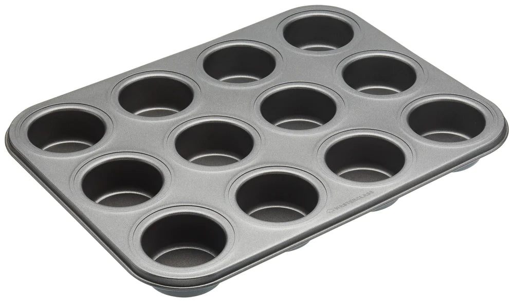 MasterClass Non-Stick Twelve Hole Loose Base Mini Sandwich Tin